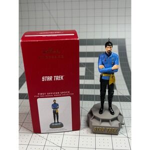 Hallmark Keepsake Star Trek First Officer Spock Mirror Mirror Ornament Sound